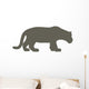 Brown Jaguar Wall Decal