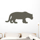 Brown Jaguar Wall Decal