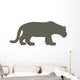 Brown Jaguar Wall Decal