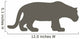 Brown Jaguar Wall Decal