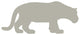 Tan Jaguar Wall Decal