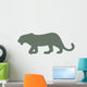 Green Leopard Wall Decal