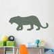 Green Leopard Wall Decal