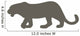Brown Leopard Wall Decal