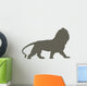 Brown Regal Male Lion Wall Decal