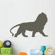 Brown Regal Male Lion Wall Decal