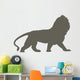 Brown Regal Male Lion Wall Decal