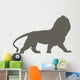 Brown Regal Male Lion Wall Decal