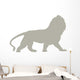 Regal Tan Male Lion Wall Decal