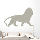 Regal Tan Male Lion Wall Decal