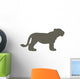 Brown Lion Cub Wall Decal