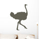 Brown Ostrich Wall Decal