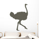 Brown Ostrich Wall Decal