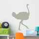Tan Ostrich Wall Decal