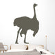 Brown Male Ostrich Wall Decal