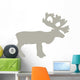 Tan Reindeer Wall Decal