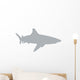Grey Shark Wall Decal