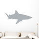 Grey Shark Wall Decal