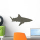 Brown Shark Wall Decal