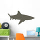 Brown Shark Wall Decal