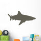 Brown Shark Wall Decal