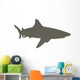 Brown Shark Wall Decal