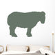 Green Sheep Wall Decal