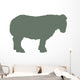 Green Sheep Wall Decal