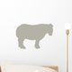 Tan Sheep Wall Decal