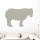 Tan Sheep Wall Decal