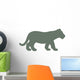Young Green Tiger Cub Wall Decal