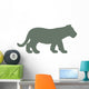 Young Green Tiger Cub Wall Decal