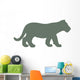 Young Green Tiger Cub Wall Decal