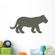 Young Brown Tiger Cub Wall Decal
