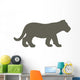 Young Brown Tiger Cub Wall Decal