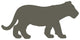 Young Brown Tiger Cub Wall Decal