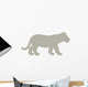 Young Tan Tiger Cub Wall Decal