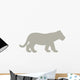 Young Tan Tiger Cub Wall Decal