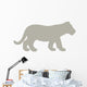 Young Tan Tiger Cub Wall Decal