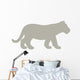 Young Tan Tiger Cub Wall Decal