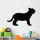 Black Baby Tiger Wall Decal