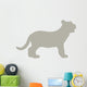 Tan Baby Tiger Wall Decal