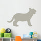 Tan Baby Tiger Wall Decal