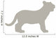 Tan Baby Tiger Wall Decal