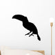 Black Toucan Wall Decal