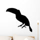 Black Toucan Wall Decal