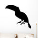 Black Toucan Wall Decal