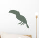Green Toucan Wall Decal