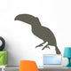 Brown Toucan Wall Decal