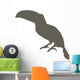 Brown Toucan Wall Decal